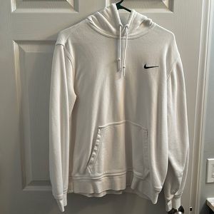 White mens large Nike hoodie